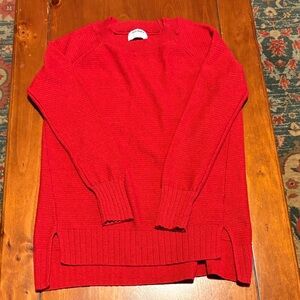 Old Navy Vibrant Red Women's Crew Neck Sweater